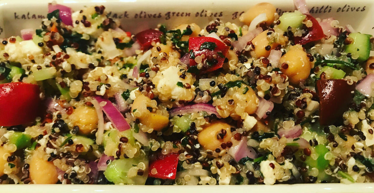 Quinoa and Chickpeas Salad — The Farmette